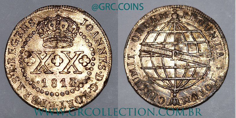 XX R&eacute;is 1814 - Data Emendada